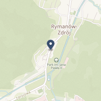 Uzdrowisko Rymanów na mapie