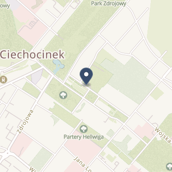 Sanatorium Uzdrowiskowe "Zdrowie" w Toruniu Oddział w Ciechocinku na mapie