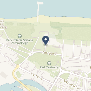 Uzdrowisko Kołobrzeg na mapie