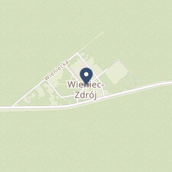 Uzdrowisko Wieniec na mapie