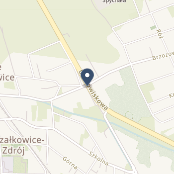 Uzdrowisko Goczałkowice-Zdrój na mapie