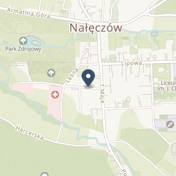 Kolejowy Szpital UzdrowiskowySPZOZ w Nałęczowie na mapie