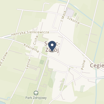 "Uzdrowisko Solec-Zdrój" M. Cz. Sztuk na mapie