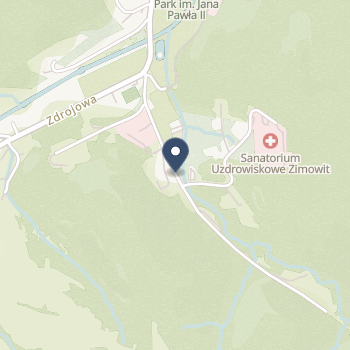 Uzdrowisko Rymanów na mapie