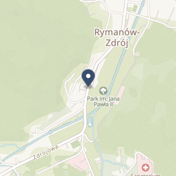 Uzdrowisko Rymanów na mapie