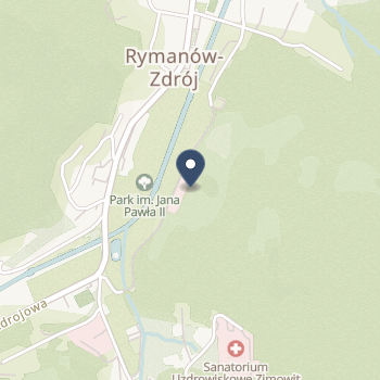 Uzdrowisko Rymanów na mapie