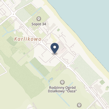 SPZOZ Sanatorium Uzdrowiskowe Ministerstwa Spraw Wewnętrznych w Sopocie na mapie