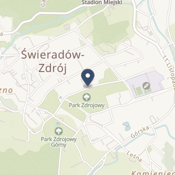 Uzdrowisko Świeradów - Czerniawa - Grupa PGU na mapie