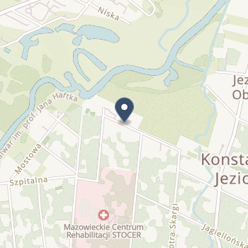 Uzdrowisko Konstancin-Zdrój na mapie