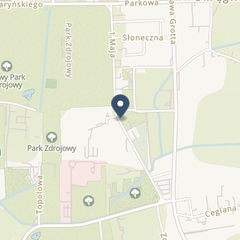 Uzdrowisko Busko-Zdrój na mapie