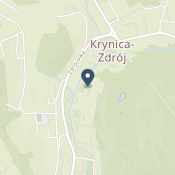 Uzdrowisko Krynica-Żegiestów na mapie