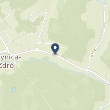 Uzdrowisko Krynica-Żegiestów na mapie