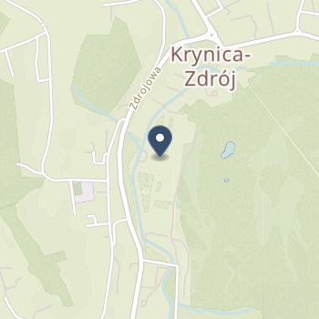 Uzdrowisko Krynica-Żegiestów na mapie