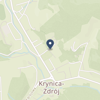 SPZOZ Sanatorium Uzdrowiskowe MSW i A. w Krynicy-Zdroju im. Bł. Karoliny Kózkówny na mapie